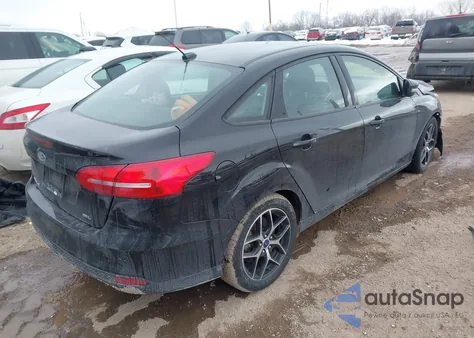 2017 Ford Focus Sel z USA, uszkodzony, nr VIN 1FADP3H24HL307241